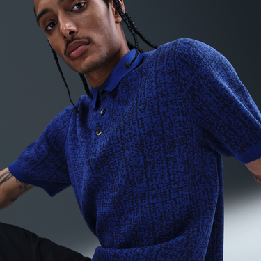 Polo tričko Nike Nike FFF Club Knitted Polo Modrá | HF5126-452, 4