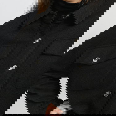 Bunda Urban Classics Classic Overshirt Čierna | TB3779 black, 3