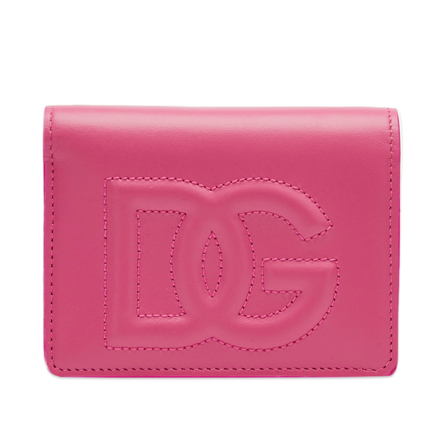 Peňaženka Dolce & Gabbana Logo Leather Mini Wallet Glicine Ružová | BI1211AG081-80441, 0