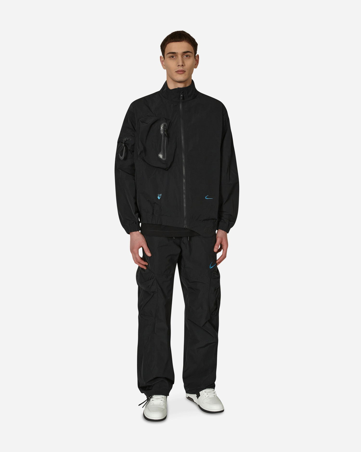 Súprava Nike x Off-White CL Tracksuit Čierna | DN1704-010, 1