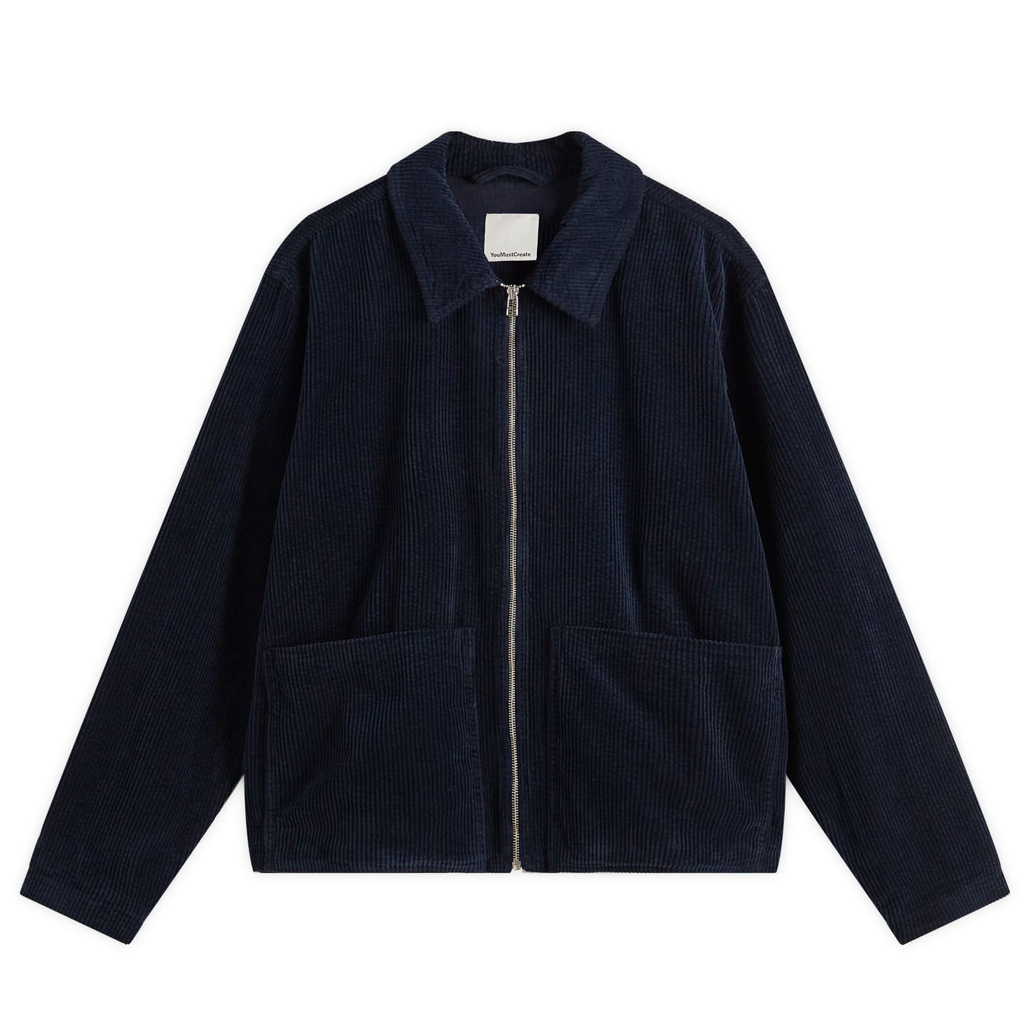 Bunda YMC YMC Bay City Corduroy Bomber Jacket Navy | P5YAH-40, 1