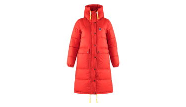 Parka FJÄLLRÄVEN Long Down Parka Červená | F86126-334, 0