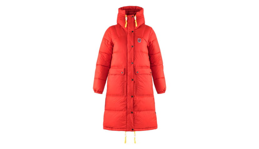 Parka FJÄLLRÄVEN Long Down Parka Červená | F86126-334