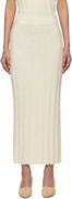 KHAITE Claire Midi Knit Skirt