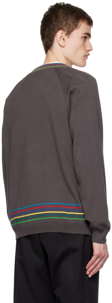 Sveter Paul Smith PS Paul Smith Striped Cardigan Šedá | M2R-211Y-L21860, 2