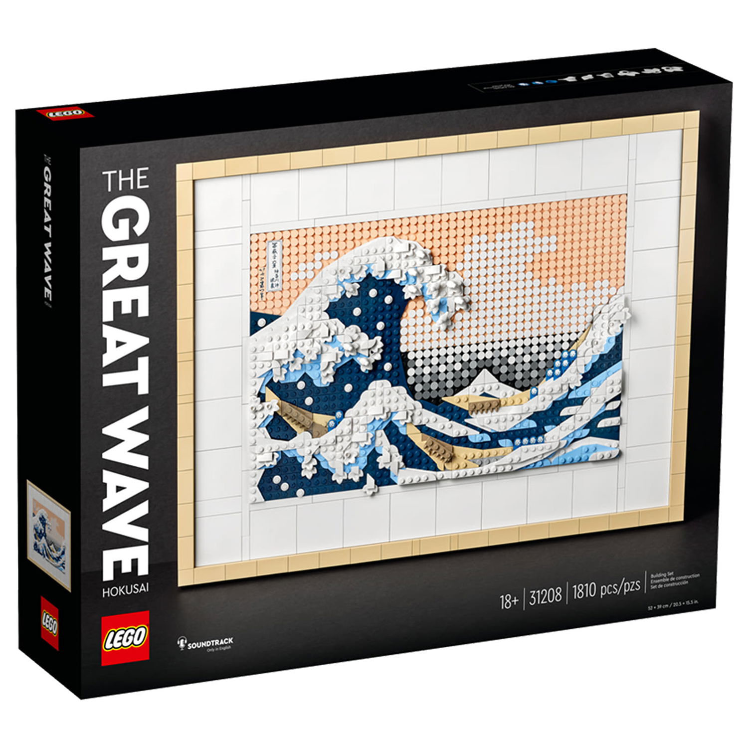 Flexstyle LEGO Art 31208 Hokusai Rôznofarebný | 31208LEG, 1
