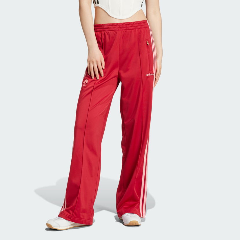 Tepláky adidas Performance Firebird Badge Pants Červená | IZ2671