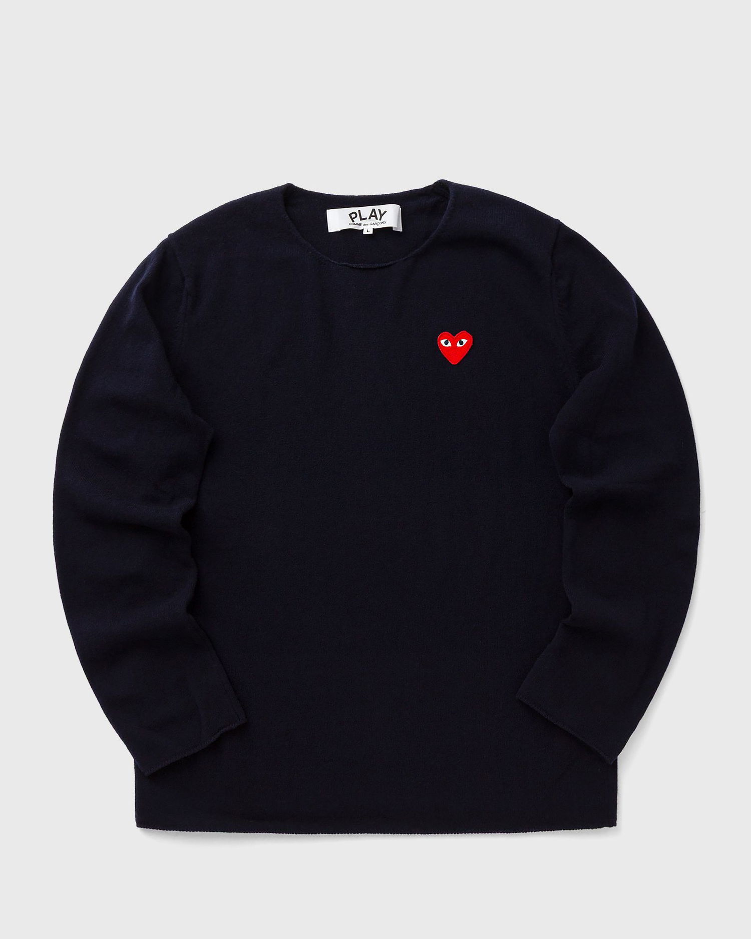 Sveter Comme des Garçons PLAY COMME des GARÇONS EMBLEM KNIT SWEATER Navy | AX-N068-051-2, 0