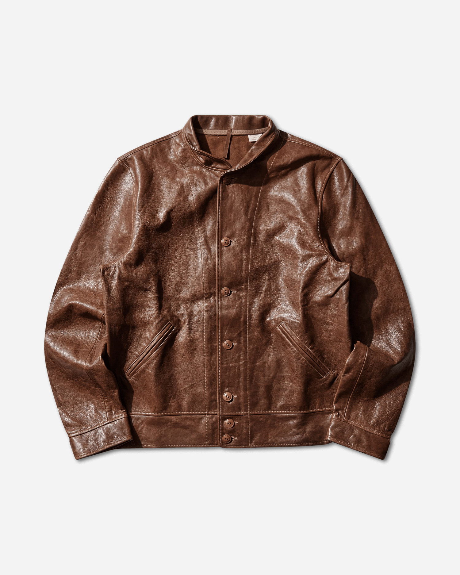 Bunda Levi's Menlo Cossak Leather Jacket Hnedá | 39204 0000, 0