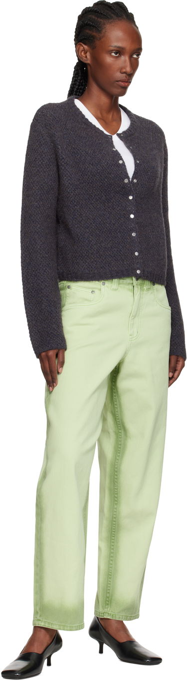 Sveter Eckhaus Latta Eckhaus Latta Yak Snap Cardigan Navy | 8257-EL-PF25-M -, 3