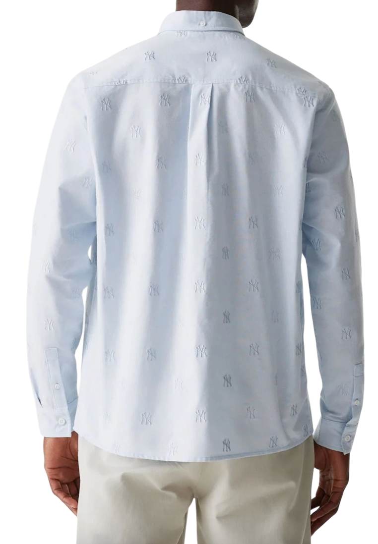 Košeľa New Era New Era MLB New York Yankees Monogram Shirt Modrá | 60667823-60667823, 1