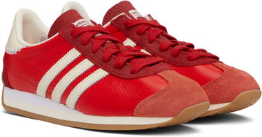 Tričko adidas Originals Originals Country OG Tennis Červená | JI2882, 3