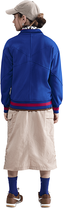 Bunda Nike FC Barcelona Anthem Jacket Modrá | hj6412-455, 2