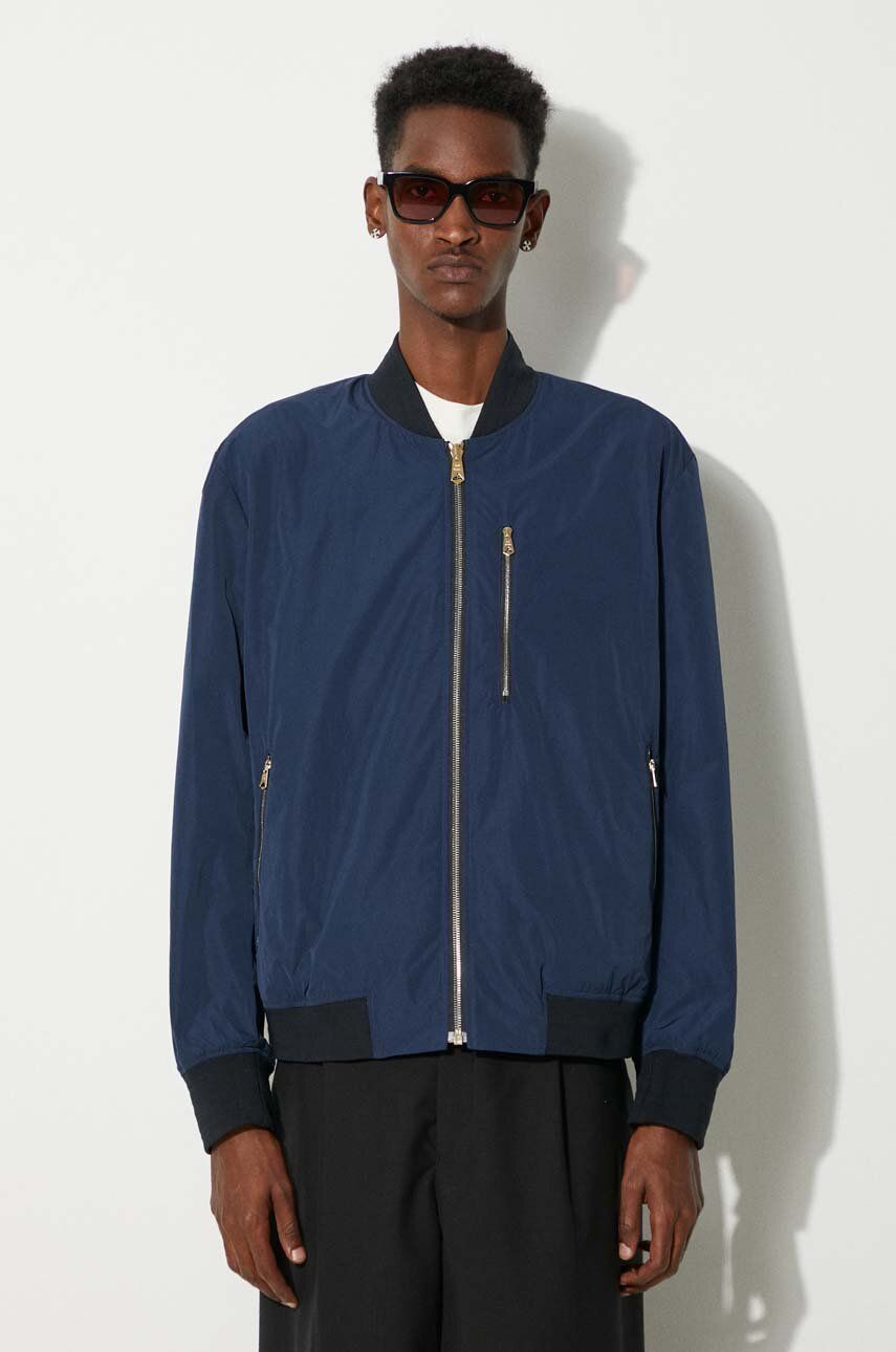 Bomber bunda Paul Smith Paul Smith Wool Bomber Jacket Čierna | M1R.052Z.N02212, 1