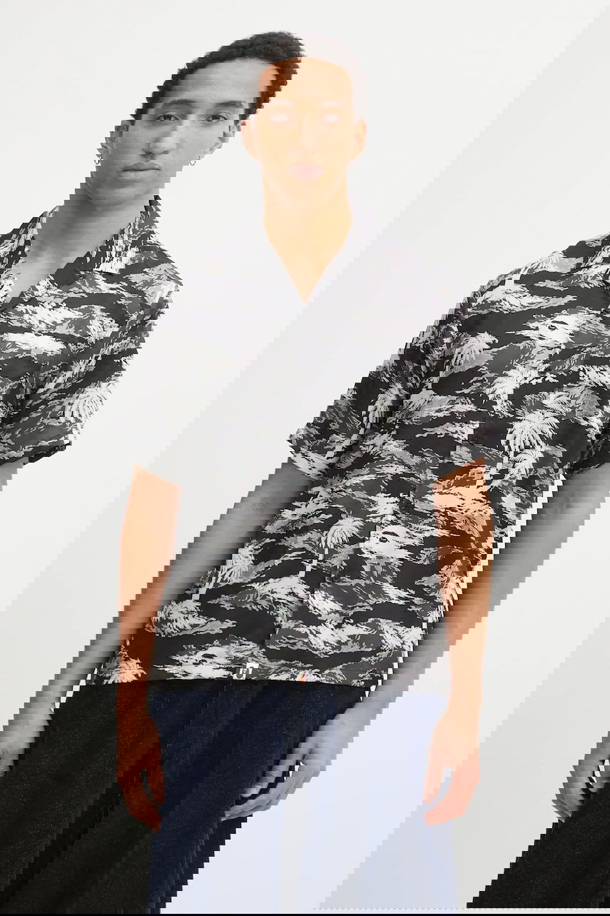 Košeľa BAPE Palm Tree Camo Open Collar Regular Shirt Rôznofarebný | 1L30132306, 0