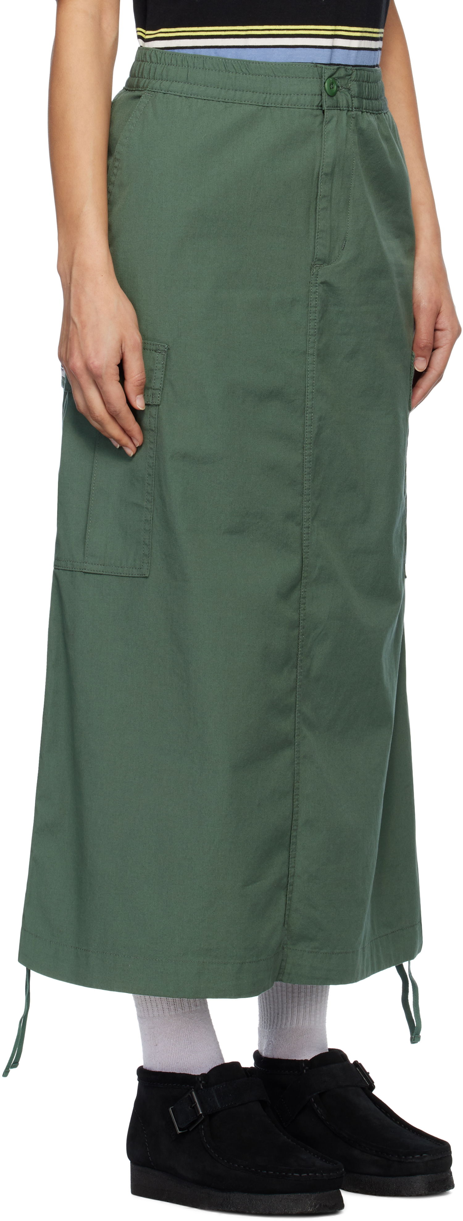 Sukňa Carhartt WIP Long Cargo Skirt Zelené | I033823 29N02, 1