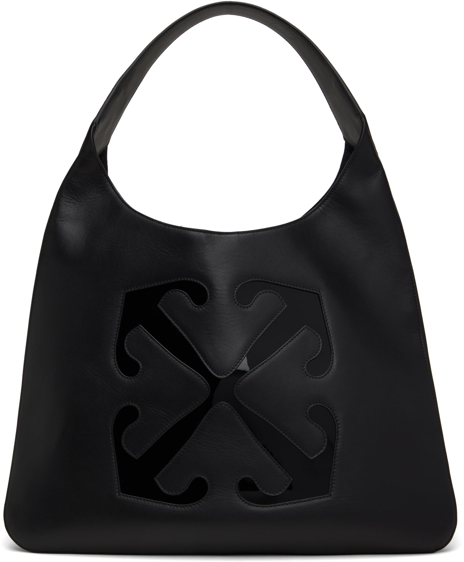 Taška cez rameno Off-White Metropolitan Shoulder Bag Čierna | OWNA220F24LEA0041010, 0