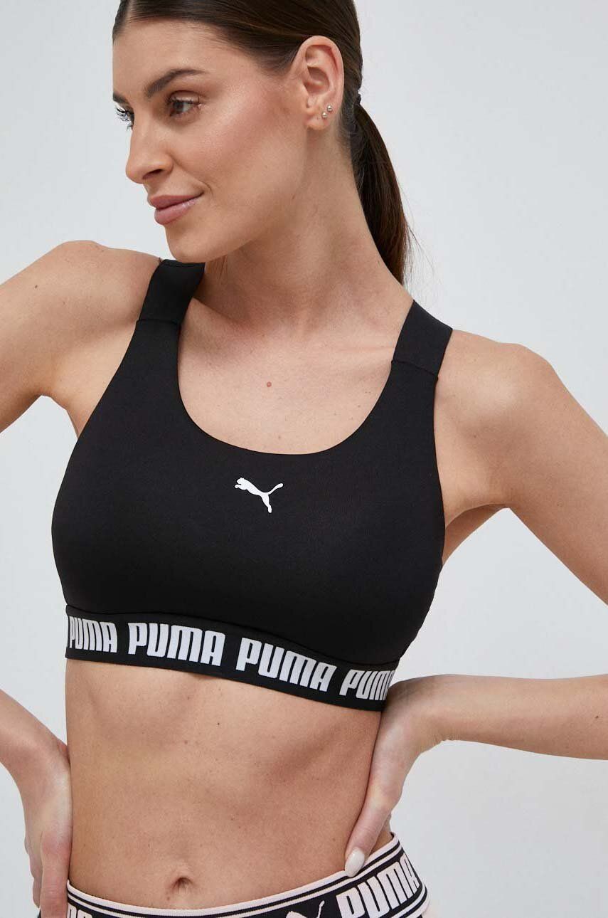 Podprsenka Puma Mid Impact Feel It Sport Bra Čierna | 521669, 0