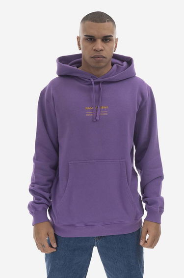 Mikina Maharishi Hoodie With Print Fialová | 7010.PURPLE, 0