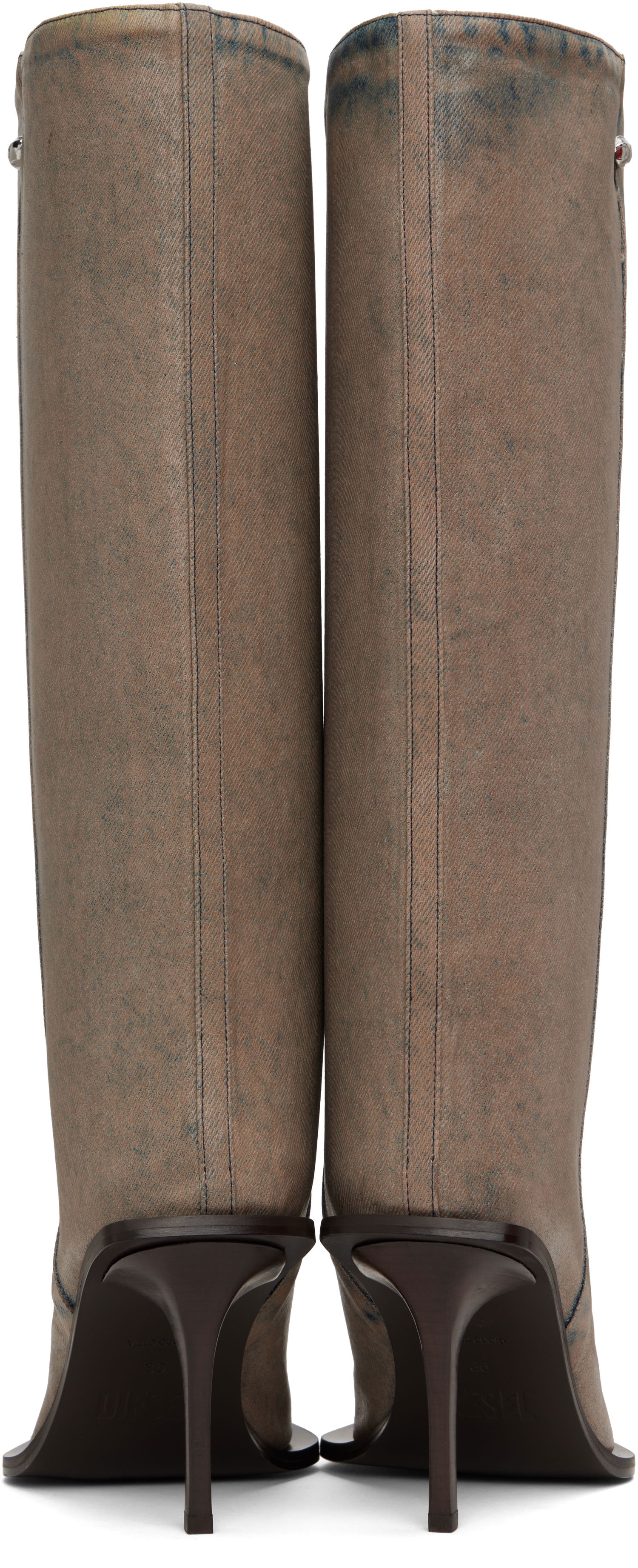 Tenisky a topánky Diesel D-Tona Tall Denim Boots Modrá | Y03461 PR402, 1
