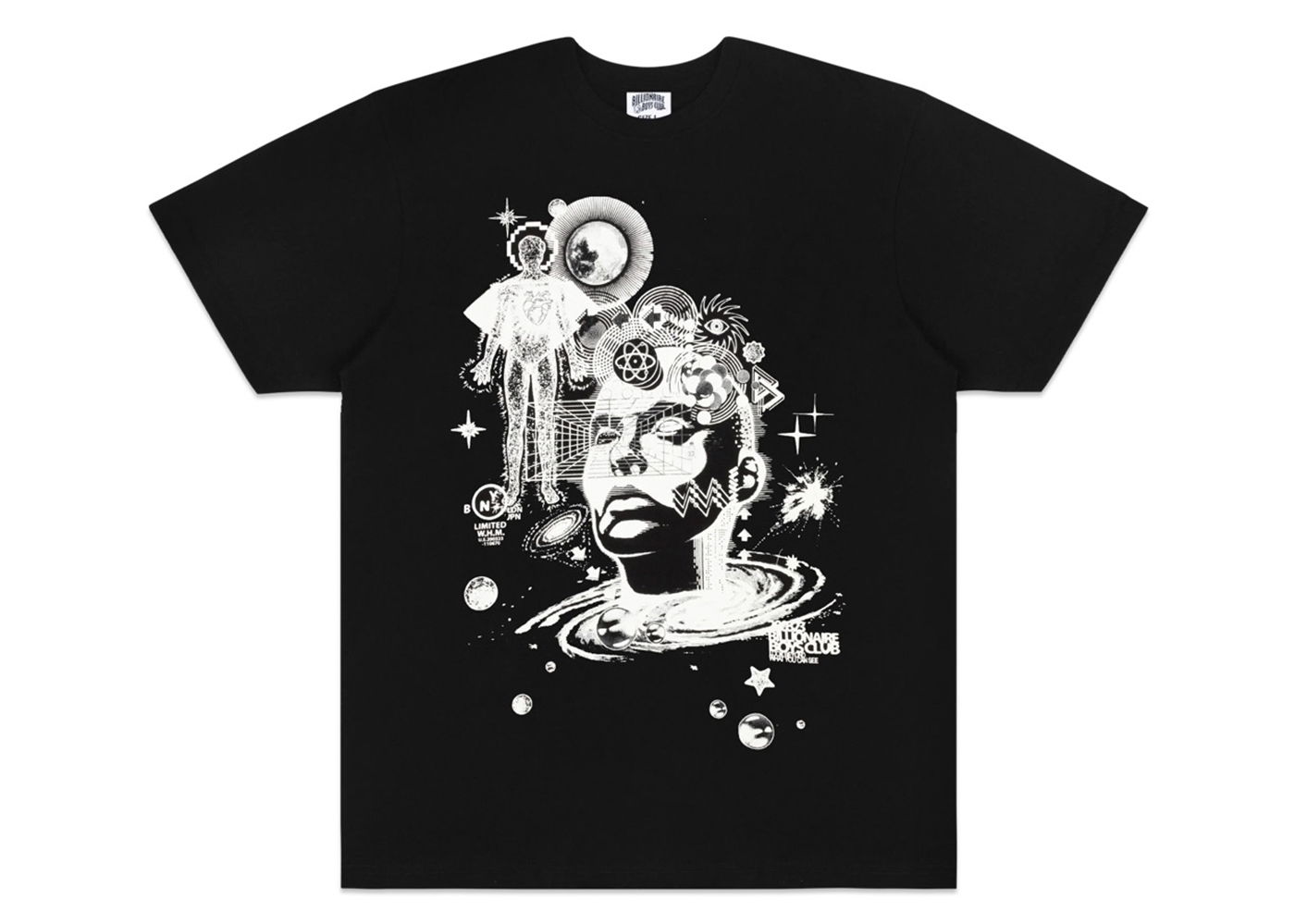 Tričko BILLIONAIRE BOYS CLUB Look Beyond Tee Čierna | 8317202BLK, 0