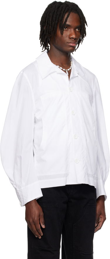 Košeľa Simone Rocha Simone Rocha Workwear Shirt Biela | 5350D 1025, 1