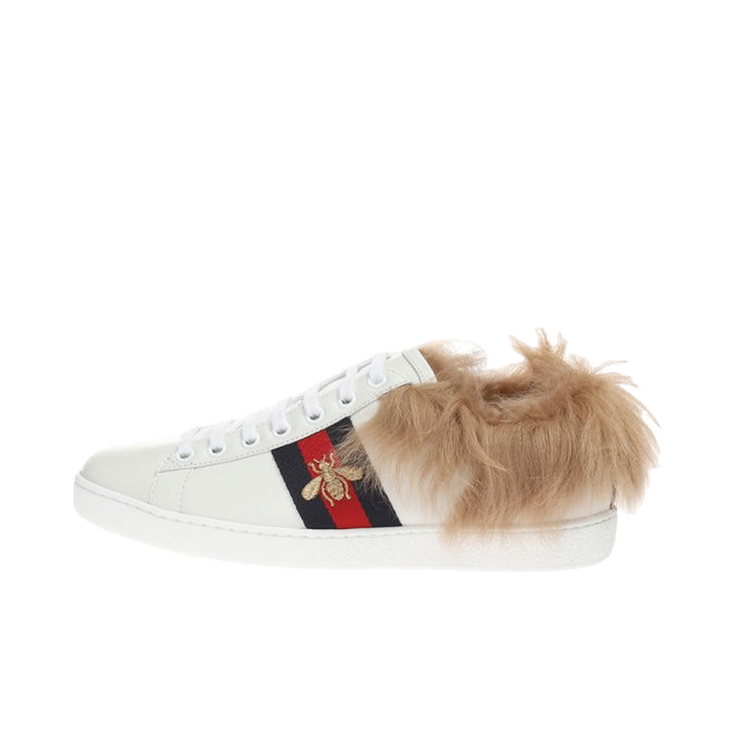 Tenisky a topánky Gucci Ace Fur White W Biela | 498199 0FI50 9096