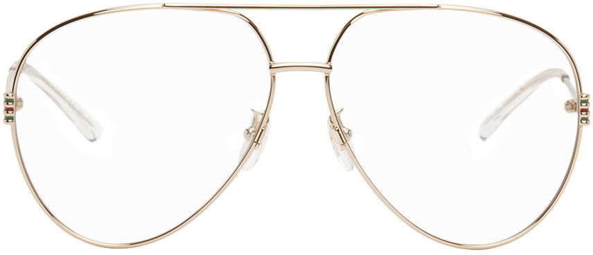 Slnečné okuliare Gucci Aviator Béžová | GG1280S, 0