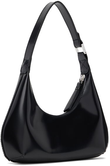 Kabelka BY FAR Leather Shoulder Bag Čierna | 20PFBASBLWSMA, 2