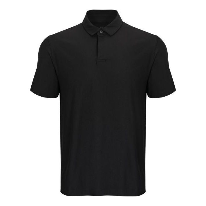 Polo tričko Under Armour Luxe Performance Polo Čierna | 1377362-001