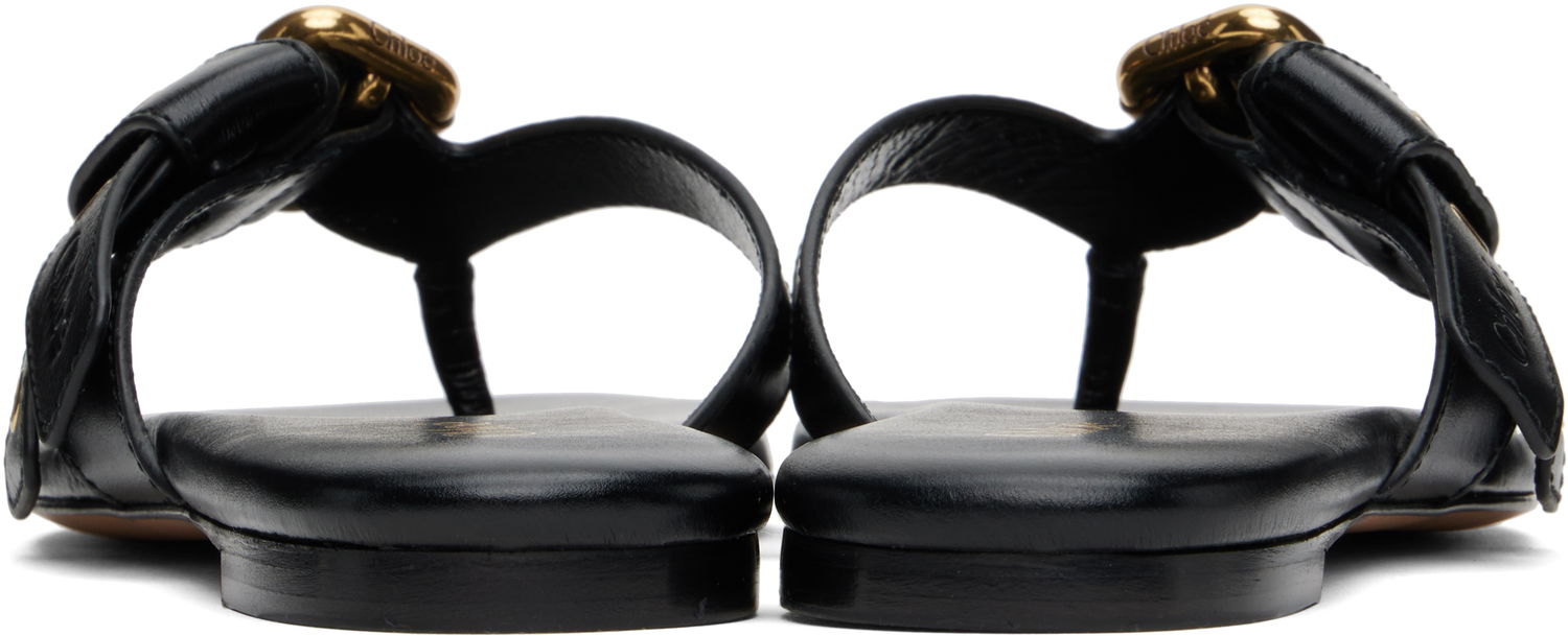 Starostlivosť o obuv CHLOÉ Chloé Mae Sandals Čierna | CHC25S08OQJ, 1