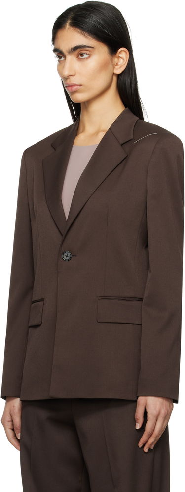 Bunda Maison Margiela MM6 Maison Margiela Twist Suit Blazer Hnedá | S52BN0141 S47848, 3