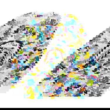 Tričko BAPE Multi Camo Shark Tee Rôznofarebný | 1G80 111 008 WHITE, 1