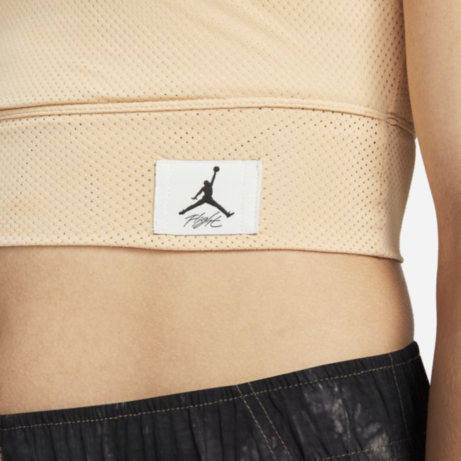 Crop Top Jordan Essentials Cropped Top Hnedá | DN0602-268, 1