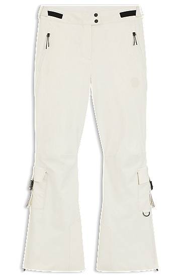 Nohavice BOSS Ski trousers with water-repellent finish Biela | 50549048, 0