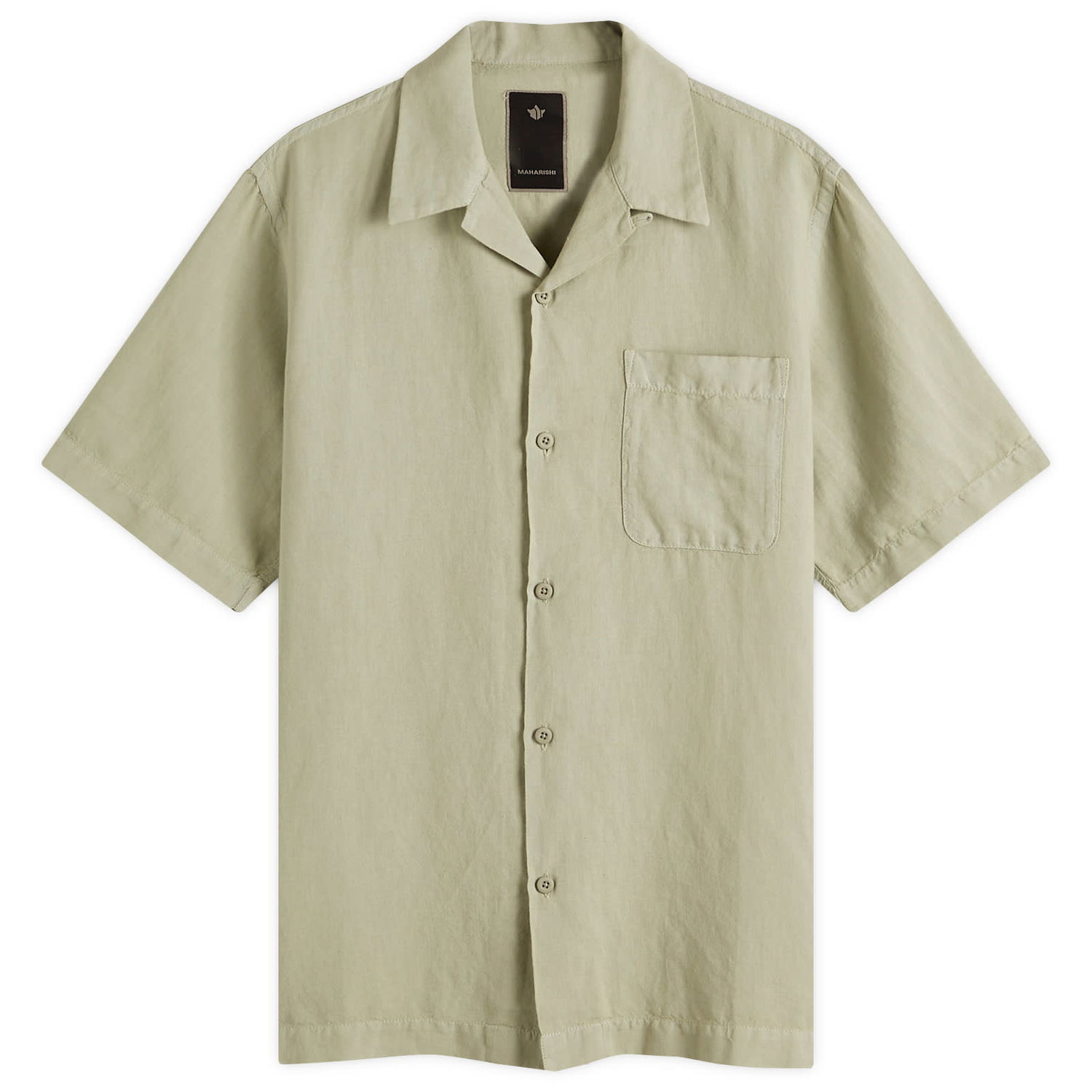 Košeľa Maharishi Maharishi Hemp Vacation Shirt, Size Large Zelené | 5211-SAG, 0