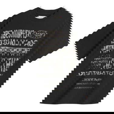 Tričko Honor The Gift Travelled Journey Graphic T-Shirt, Size Large Čierna | HTG250146-BLK, 0