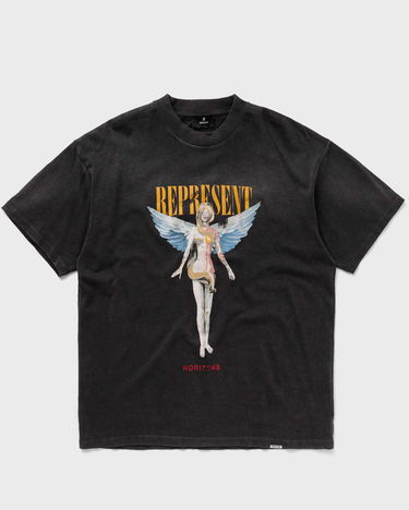 Tričko Represent Clo Represent REBORN T-SHIRT Čierna | MLM434-444, 0