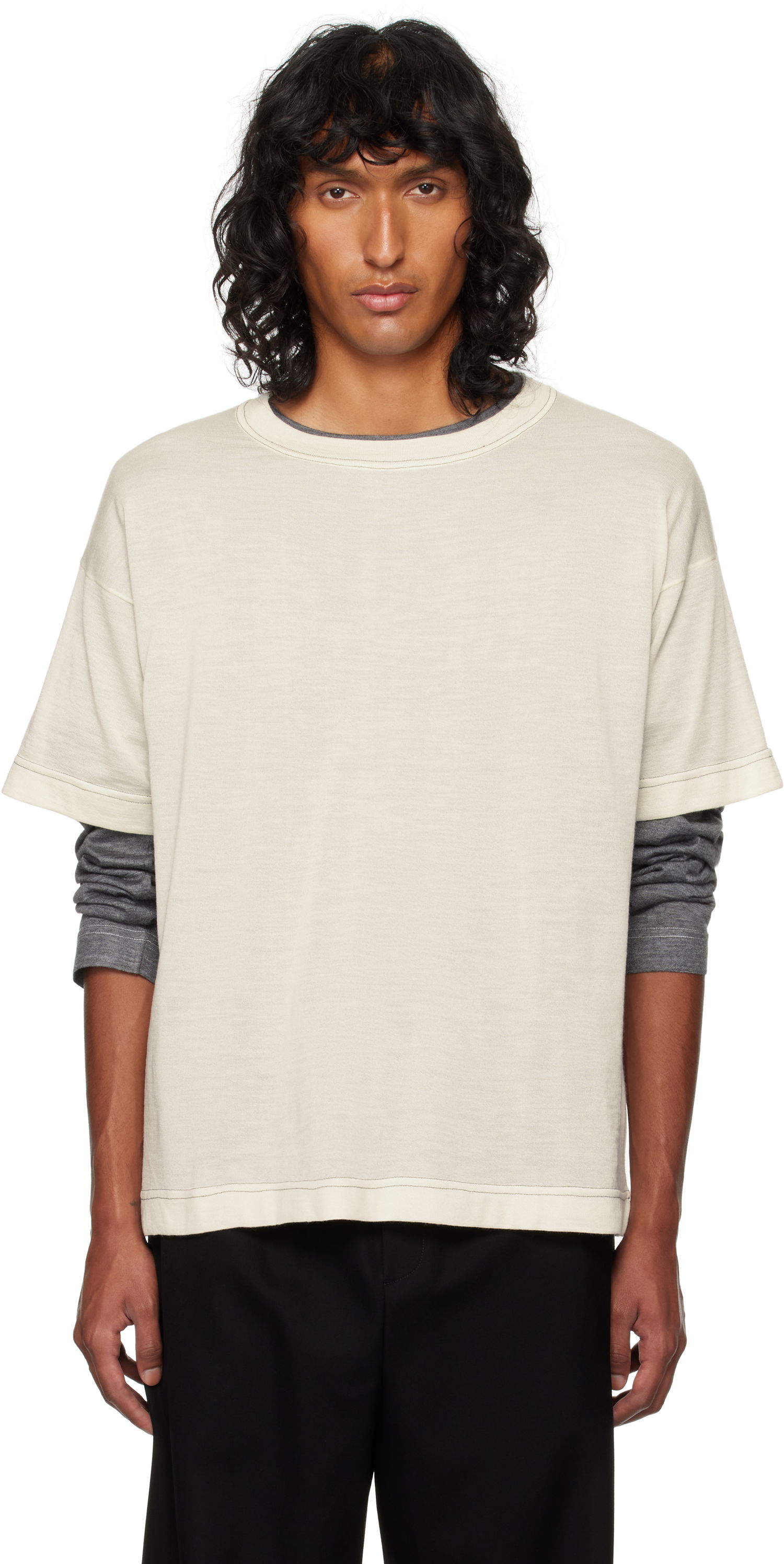 Tričko The Row The Row Nico T-Shirt Biela | 775-Y806, 0