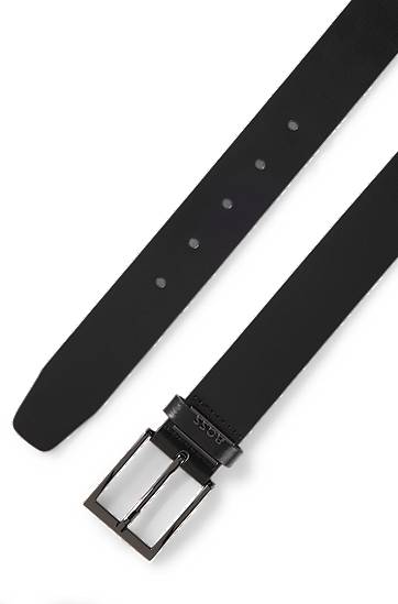 Opasok BOSS Leather Belt with Logo Keeper undefined | 50491852, 1