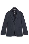 Slim-fit jacket with integrated bib
