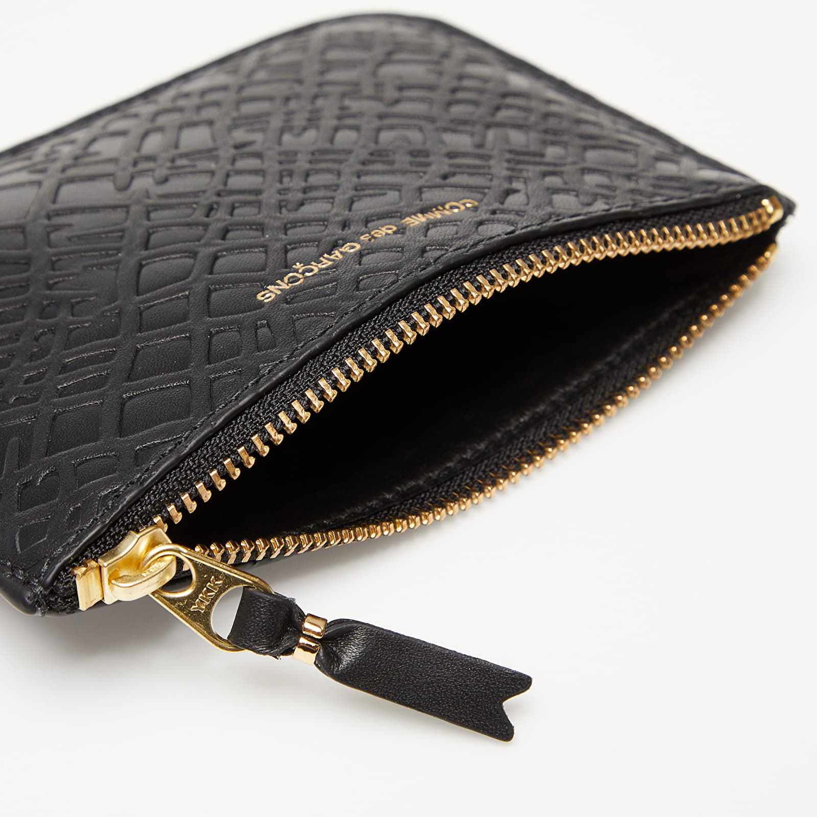 Embossed Roots Wallet Black