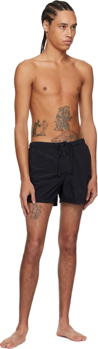 Plavky Stone Island Stone Island Nylon Metal Swim Shorts Čierna | K1S15B100006S0043, 3