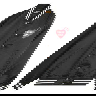 Bomber bunda Human Made Human Made Nylon Stadium Jacket Čierna | HM30JK038-BLK, 1