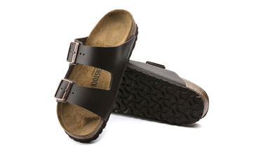Tenisky a topánky Birkenstock Arizona Natural Leather Narrow Fit Hnedá | 51103, 5