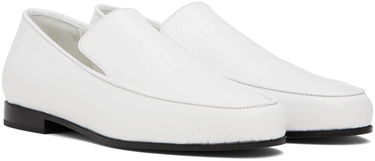 Oblečenie TOTEME TOTEME 'The Croco Oval' Loafers Biela | 234-WAS813-LE0023, 3