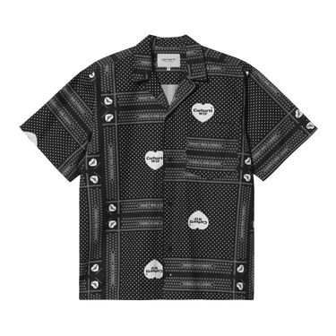 Košeľa Carhartt WIP Heart Bandana Shirt Čierna | I033075_24M_XX, 0