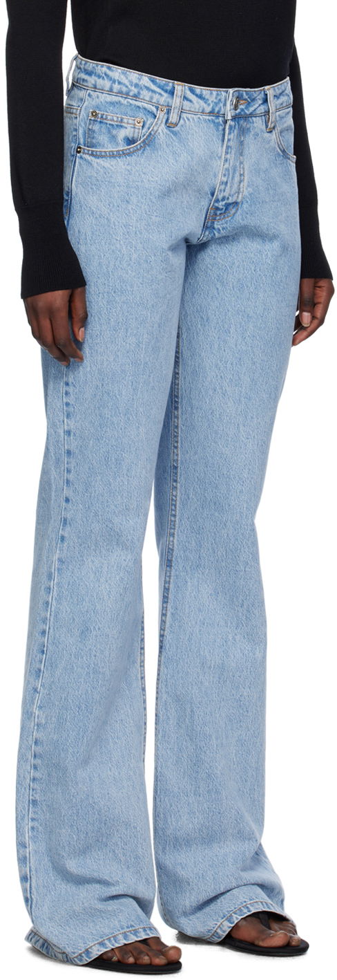 Džínsy Coperni Faded Jeans Modrá | COPP53202, 1