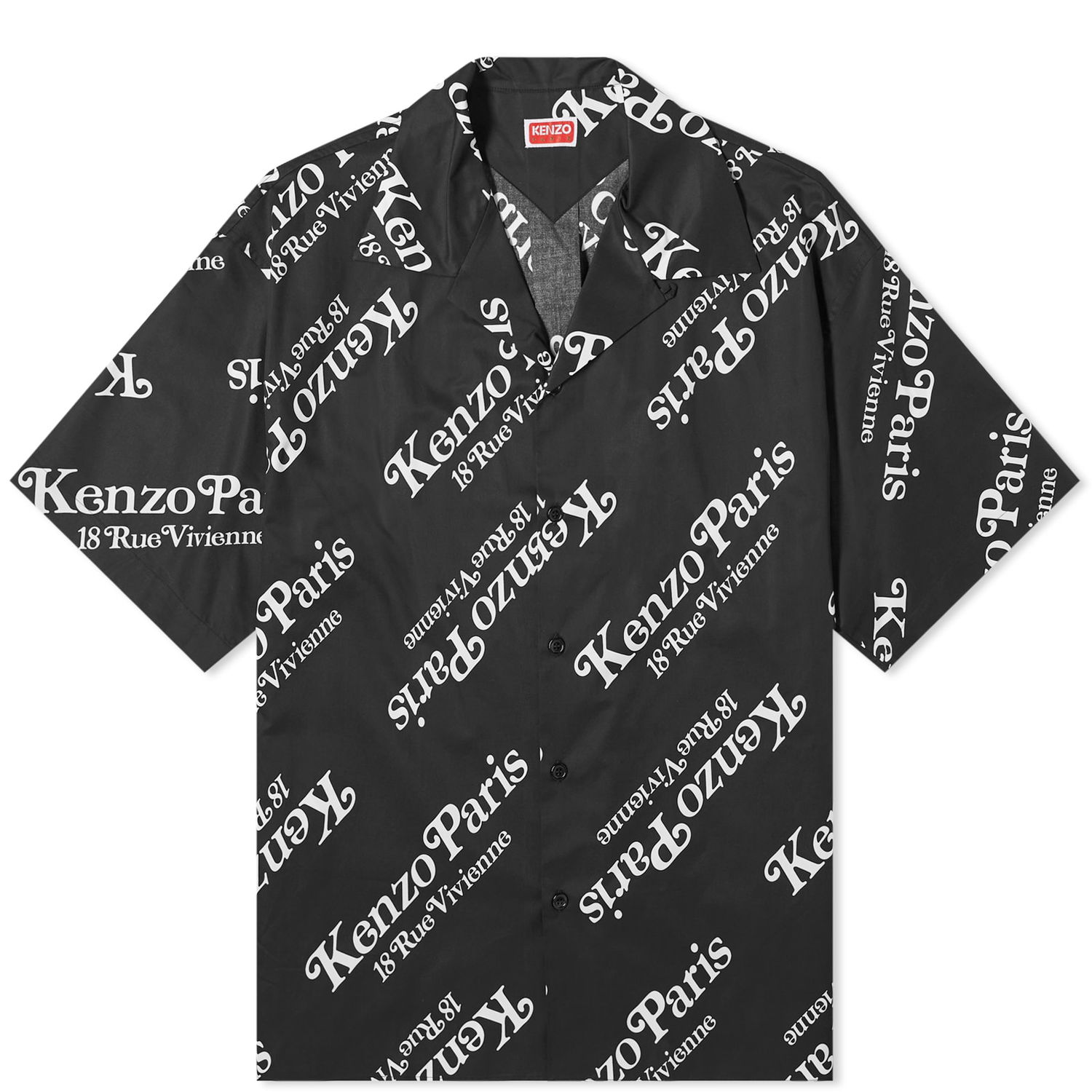 Košeľa KENZO Verdy x Logo Shirt Čierna | FE55CH1119P4-99, 0