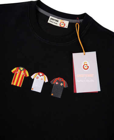 Mikina Puma GSSTORE X Reflect Studio Embroidered Mini Jerseys Crewneck Sweatshirt Čierna | e242402-010, 4